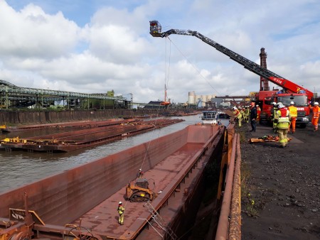 Rettungsübung Ostufer